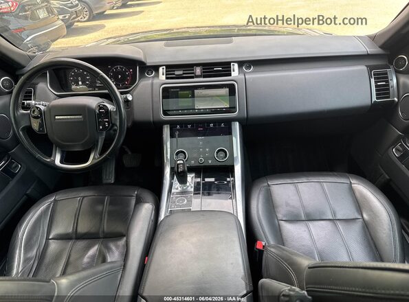 SALWR2RV2KA824663 2019 LAND ROVER RANGE ROVER SPORT Black Vista frontal