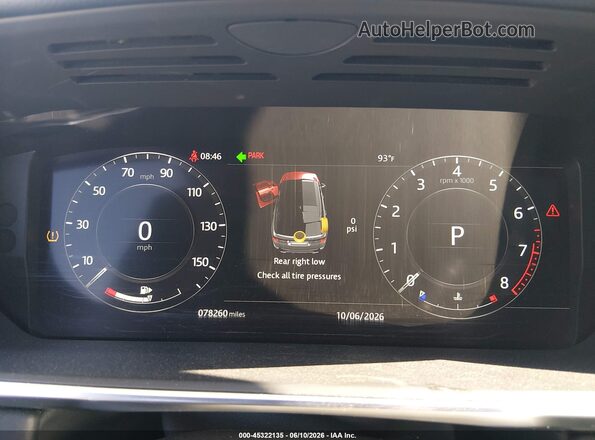 SALWR2RV4JA185216 2018 LAND ROVER RANGE ROVER SPORT Черный 