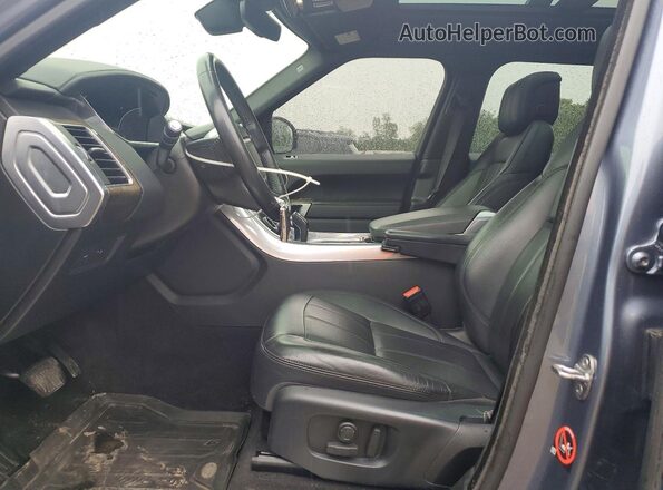 SALWR2RV5JA194944 2018 LAND ROVER RANGE Blue წინა სალონის ხედი