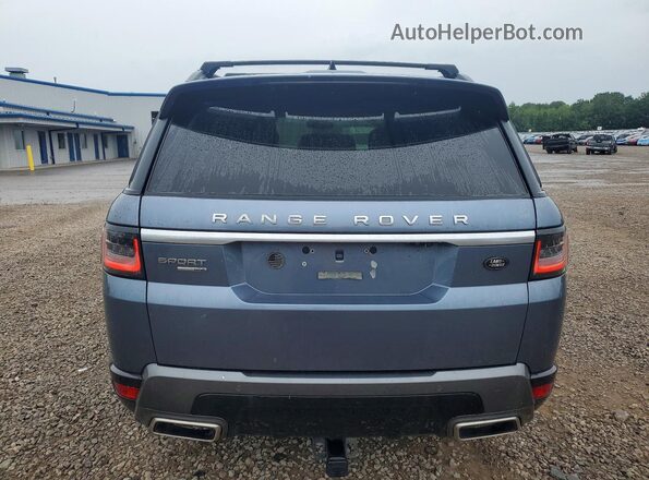 SALWR2RV5JA194944 2018 LAND ROVER RANGE Blue უკანა ხედი