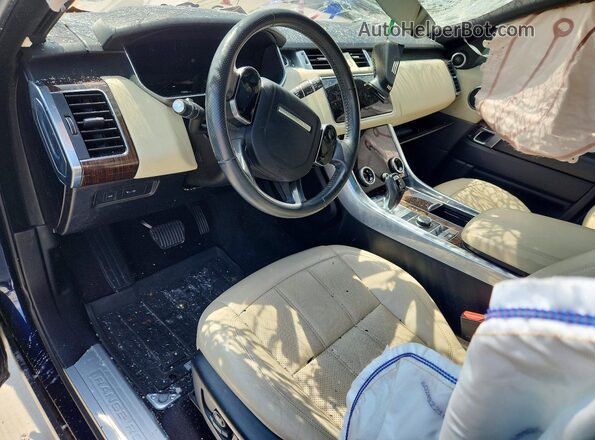 SALWR2RV6KA839571 2019 LAND ROVER RANGE Синий Вид панели приборов