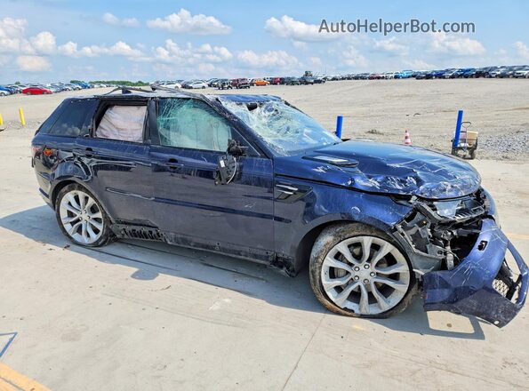 SALWR2RV6KA839571 2019 LAND ROVER RANGE Синий Передняя правая четверть