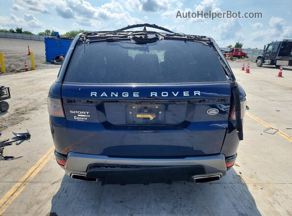 SALWR2RV6KA839571 2019 LAND ROVER RANGE Синий Вид сзади