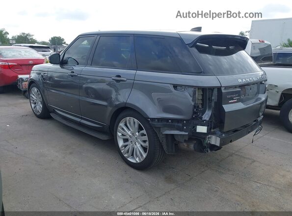 SALWR2RV6KA845693 2019 LAND ROVER RANGE ROVER SPORT Gray Tył lewy