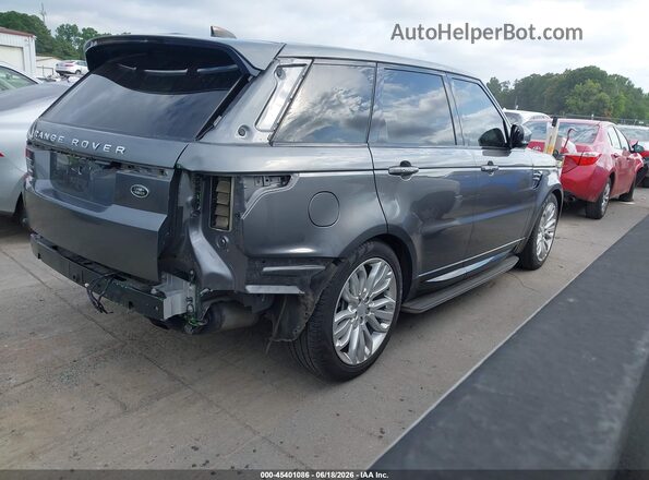 SALWR2RV6KA845693 2019 LAND ROVER RANGE ROVER SPORT Gray Tył prawy