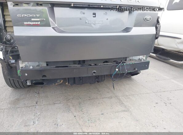 SALWR2RV6KA845693 2019 LAND ROVER RANGE ROVER SPORT Gray Widok z przodu