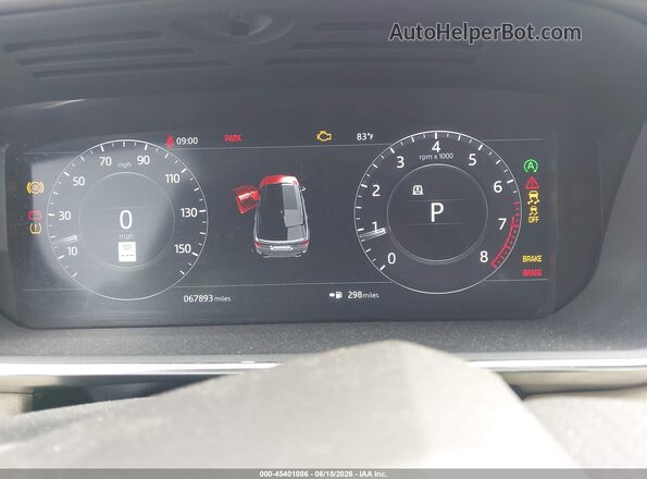 SALWR2RV6KA845693 2019 LAND ROVER RANGE ROVER SPORT Gray Widok tylnych siedzeń