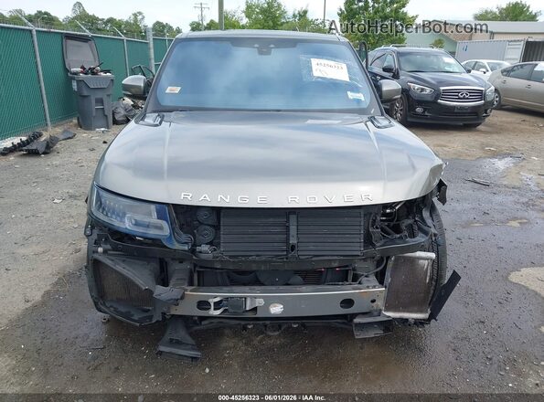 SALWR2RV8KA815904 2019 LAND ROVER RANGE ROVER SPORT Серый Вид спереди