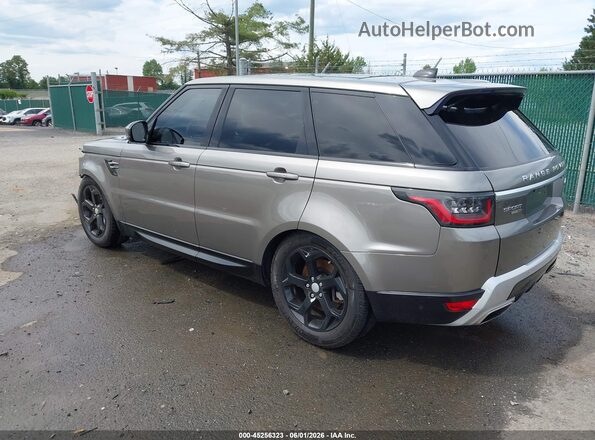 SALWR2RV8KA815904 2019 LAND ROVER RANGE ROVER SPORT Серый Задняя левая четверть