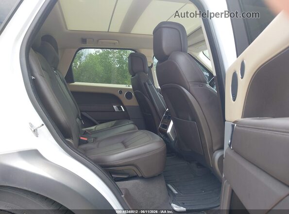 SALWR2SE0LA893198 2020 LAND ROVER RANGE ROVER SPORT White უკანა სავარძლების ხედი