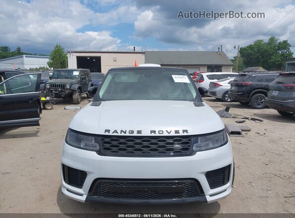 SALWR2SE0LA893198 2020 LAND ROVER RANGE ROVER SPORT White ძრავის განყოფილების ხედი
