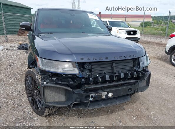 SALWR2SE3LA747765 2020 LAND ROVER RANGE ROVER SPORT Blue Вид спереду
