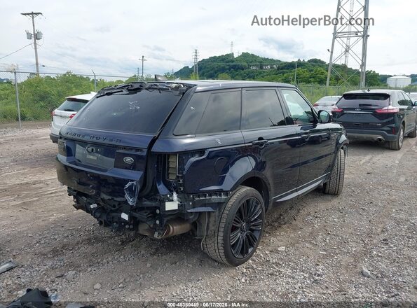 SALWR2SE3LA747765 2020 LAND ROVER RANGE ROVER SPORT Blue Задня права чверть