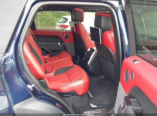SALWR2SE3LA747765 2020 LAND ROVER RANGE ROVER SPORT Blue Вид наклейки з VIN-кодом