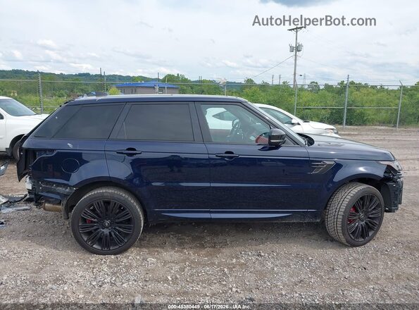 SALWR2SE3LA747765 2020 LAND ROVER RANGE ROVER SPORT Blue Панорамний вид салону 360°