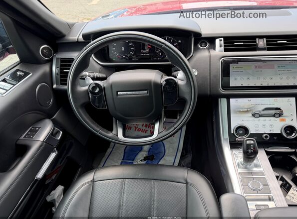 SALWR2SE5LA730398 2020 LAND ROVER RANGE ROVER SPORT Maroon Vista interior de 360 grados