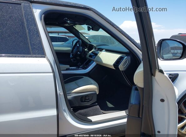SALWR2SEXLA878630 2020 LAND ROVER RANGE ROVER SPORT White Widok wnętrza z przodu