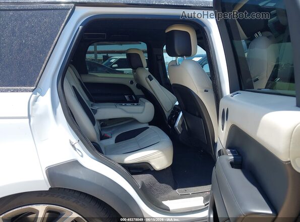 SALWR2SEXLA878630 2020 LAND ROVER RANGE ROVER SPORT White Widok naklejki z numerem VIN