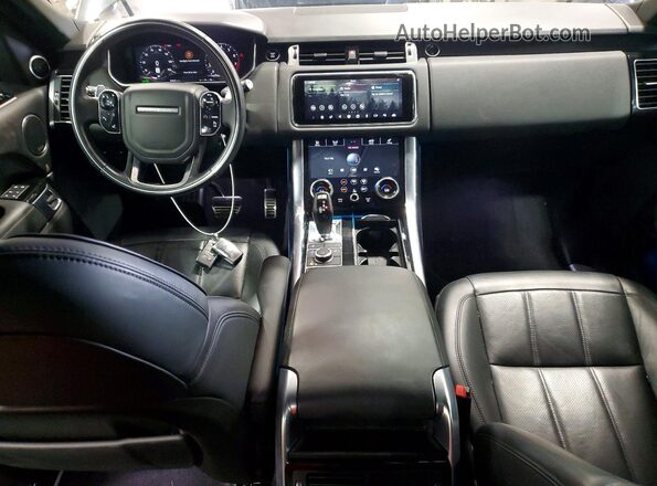 SALWR2SU1MA750608 2021 LAND ROVER RANGE Gray Dashboard view