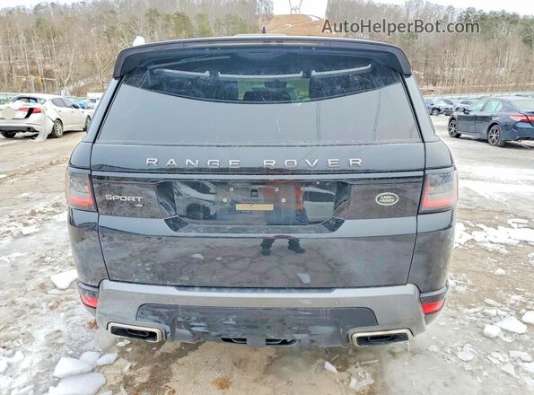 SALWR2SU1NA244777 2022 LAND ROVER RANGE Черный Вид сзади