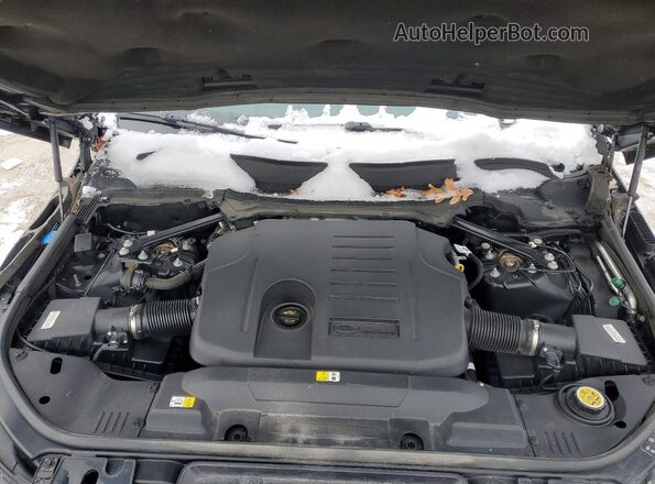 SALWR2SU1NA244777 2022 LAND ROVER RANGE Черный Вид подкапотного пространства