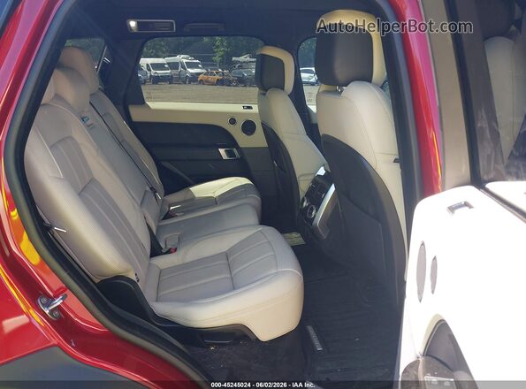 SALWR2SU2MA784377 2021 LAND ROVER RANGE ROVER SPORT Красный Вид наклейки с VIN-кодом