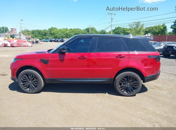 SALWR2SU2MA784377 2021 LAND ROVER RANGE ROVER SPORT Красный Панорамный вид салона 360°