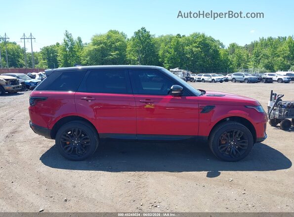 SALWR2SU2MA784377 2021 LAND ROVER RANGE ROVER SPORT Красный Вид задней части салона