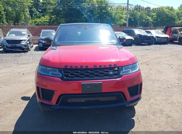 SALWR2SU2MA784377 2021 LAND ROVER RANGE ROVER SPORT Красный Вид щитка приборов