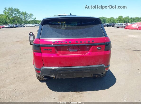 SALWR2SU2MA784377 2021 LAND ROVER RANGE ROVER SPORT Красный 