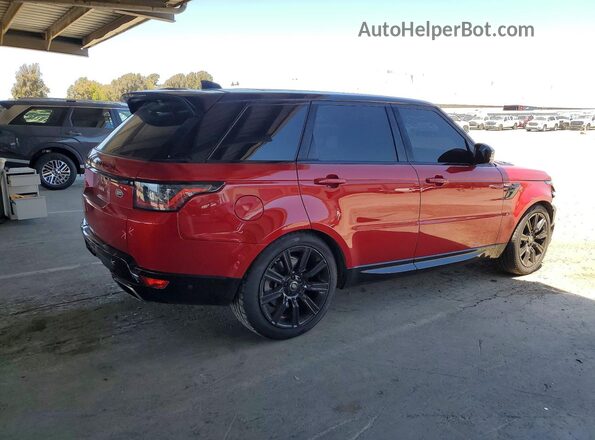 SALWR2SU3LA735087 2020 LAND ROVER RANGE Burgundy Задня права чверть