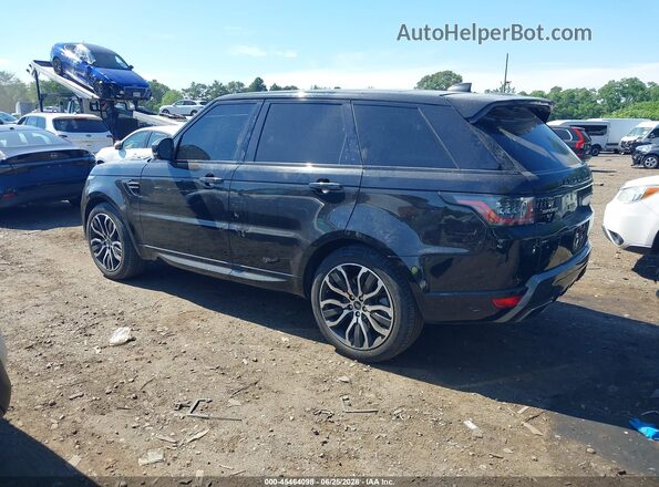 SALWR2SU3MA763389 2021 LAND ROVER RANGE ROVER SPORT Black Tył lewy