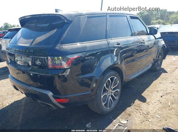 SALWR2SU3MA763389 2021 LAND ROVER RANGE ROVER SPORT Black Tył prawy