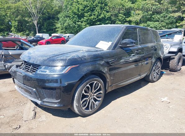 SALWR2SU3MA763389 2021 LAND ROVER RANGE ROVER SPORT Black Przód lewy