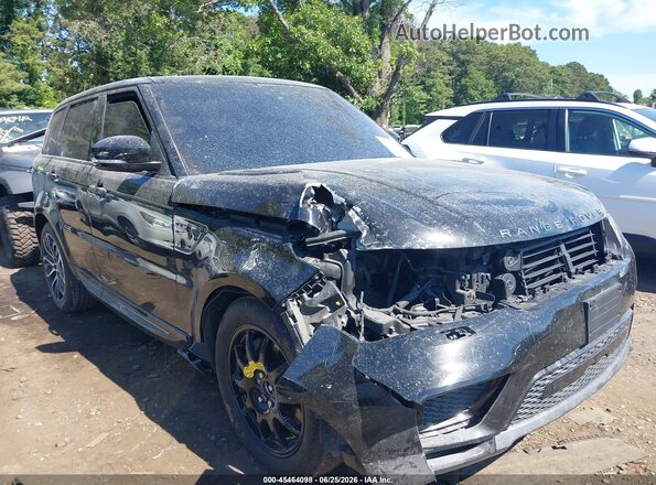 SALWR2SU3MA763389 2021 LAND ROVER RANGE ROVER SPORT Black Widok z przodu