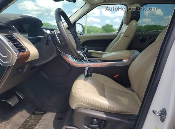 SALWR2SU3MA764512 2021 LAND ROVER RANGE Белый Вид салона спереди