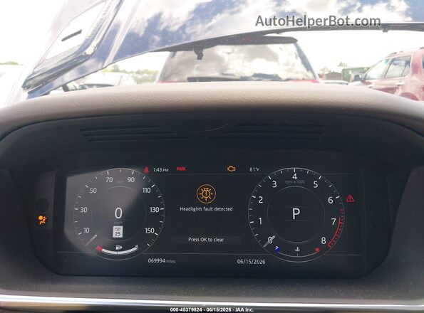 SALWR2SU4LA728598 2020 LAND ROVER RANGE ROVER SPORT Blue Widok tylnych siedzeń