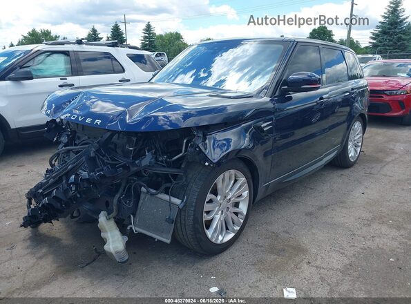 SALWR2SU4LA728598 2020 LAND ROVER RANGE ROVER SPORT Blue Przód lewy