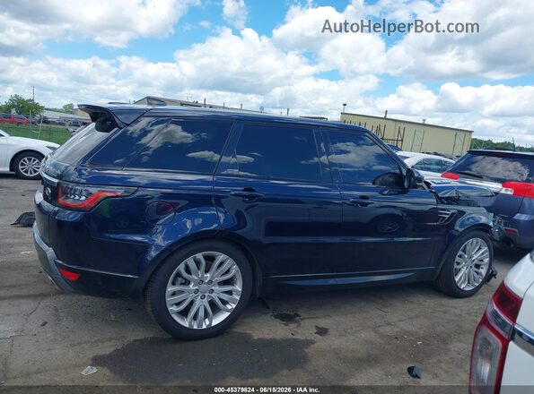 SALWR2SU4LA728598 2020 LAND ROVER RANGE ROVER SPORT Blue Widok wnętrza 360 stopni