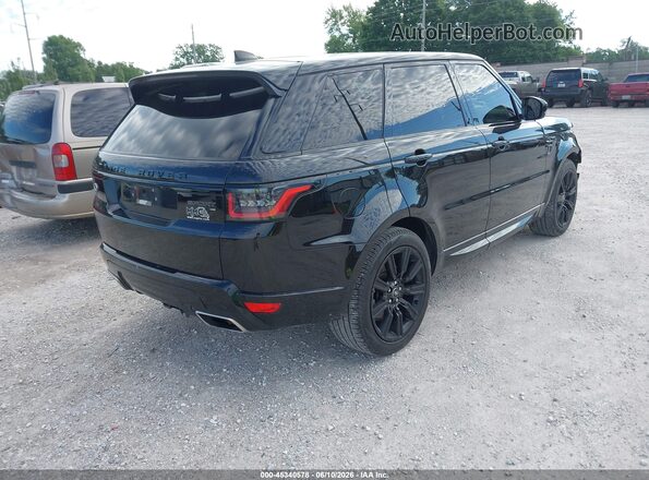 SALWR2SU4NA214513 2022 LAND ROVER RANGE ROVER SPORT Black Հետևի աջ