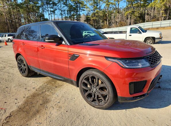 SALWR2SU5MA795969 2021 LAND ROVER RANGE Red Front right