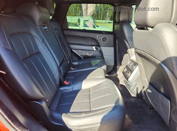SALWR2SU5MA795969 2021 LAND ROVER RANGE Red Rear interior view