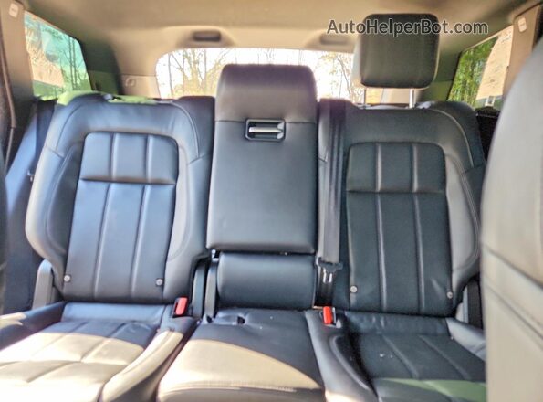 SALWR2SU5MA795969 2021 LAND ROVER RANGE Red Rear seats view