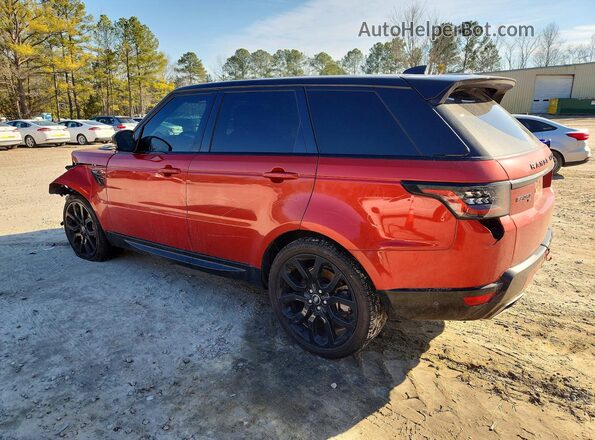 SALWR2SU5MA795969 2021 LAND ROVER RANGE Red Rear left