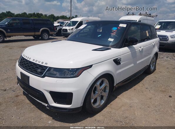SALWR2SU7LA895389 2020 LAND ROVER RANGE ROVER SPORT Белый Передняя левая четверть