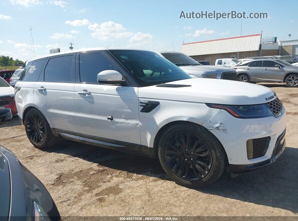SALWR2SU8NA209363 2022 LAND ROVER RANGE ROVER SPORT Белый Вид задней части салона