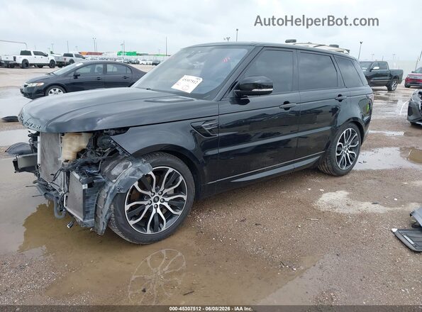 SALWR2SUXMA758755 2021 LAND ROVER RANGE ROVER SPORT Black Vista tres cuartos delantera izquierda
