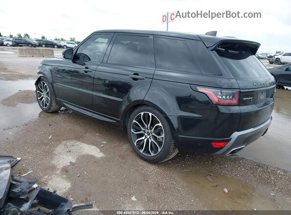 SALWR2SUXMA758755 2021 LAND ROVER RANGE ROVER SPORT Black Trasero izquierdo