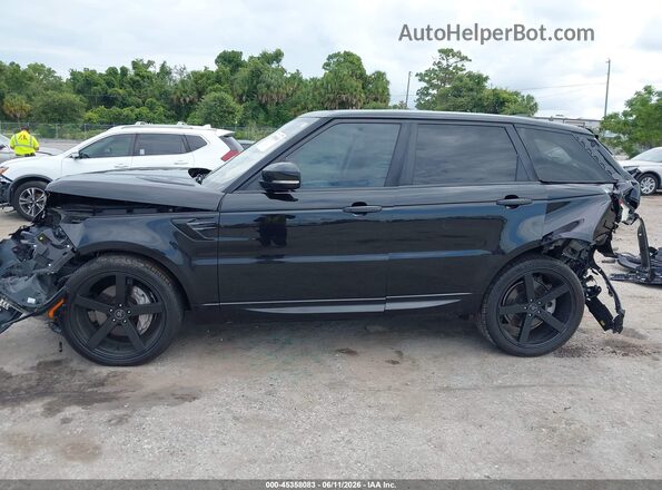 SALWR2SUXMA782618 2021 LAND ROVER RANGE ROVER SPORT Black Սալոնի 360 աստիճան տեսք