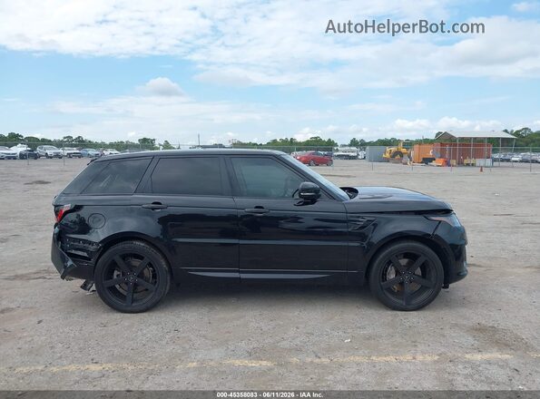SALWR2SUXMA782618 2021 LAND ROVER RANGE ROVER SPORT Black Սալոնի հետևի տեսք